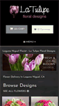 Mobile Screenshot of latulipeflowers.com